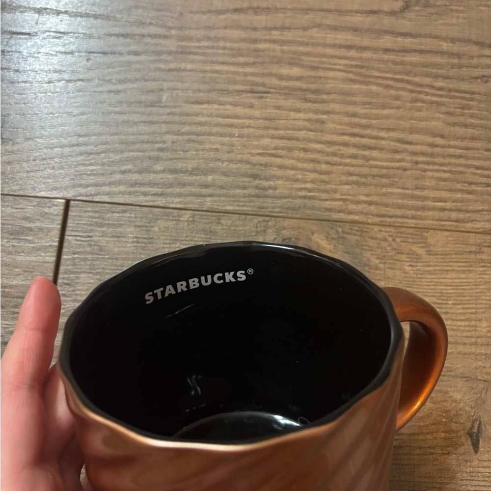 Copper Swirl Starbucks Mug - Picture 2 of 2